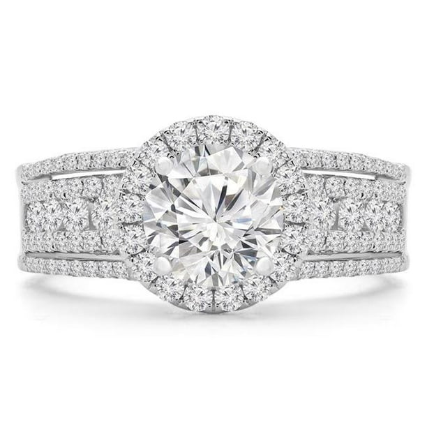 2.05CTW PRINCESS THREE 3 STONES ENGAGEMENT ANNIVERSARY RING size 5 9 2.05CTW PRINCESS THREE 3 STONES ENGAGEMENT ANNIVERSARY RING size 5 9